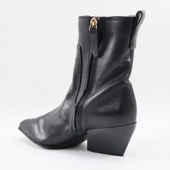 🔥Franco Sarto Womens Anina Pointed Toe Western Boots, Black 5US/35EU MSRP$200🔥 - Picture 4 of 11